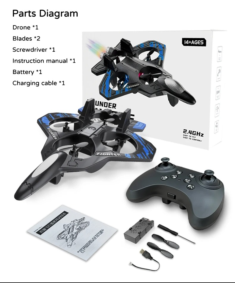 The AirRider™ 360° Mini Drone